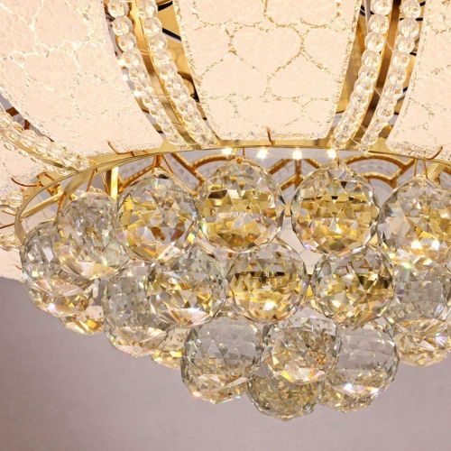  Lighting Groups Crystal Ceiling Fan Lights Mode 42 Energy-Saving Fan Chandelier with Remote, 4 Retractable Invisible Blades Ceiling Fan for Indoor, Bedroom Living Room Light Fixtur