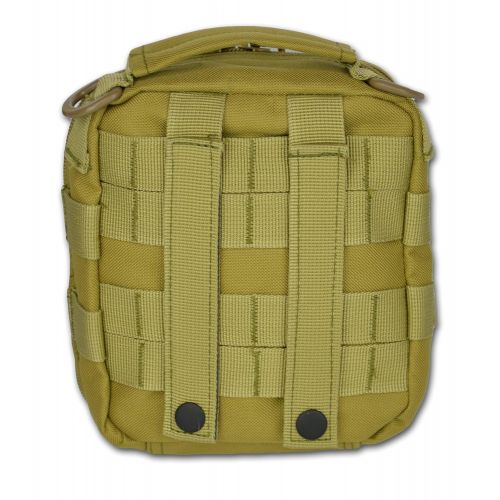  [아마존베스트]Lightning X Products Lightning X Gunshot Trauma/Hemorrhage Control Kit in MOLLE IFAK Pouch - TAN