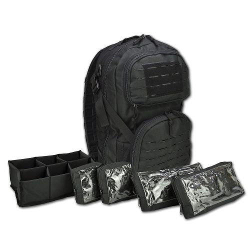  Lightning X Products Lightning X Premium Stocked Tactical EMS/EMT Trauma First Aid Responder Medical Kit Backpack