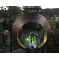 LightsGardenAction Round Solar Contempo Lantern