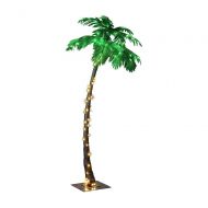 Lightshare 7 Feet Lighted Palm Tree, 96LED Lights, Decoration For Home, Party, Christmas, Nativity, Pool