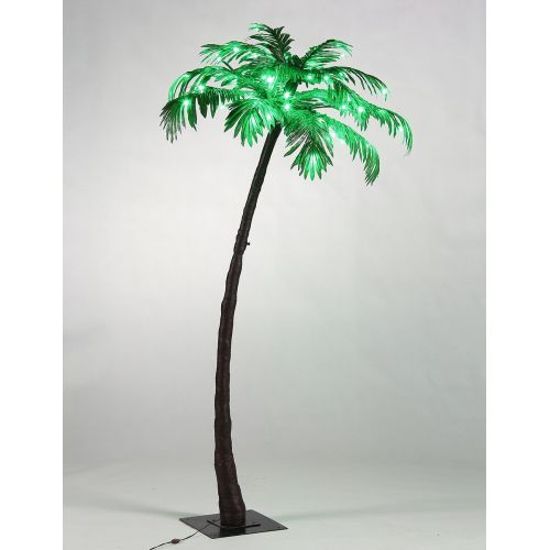  Lightshare 7 Feet Lighted Palm Tree, 96LED Lights, Decoration For Home, Party, Christmas, Nativity, Pool