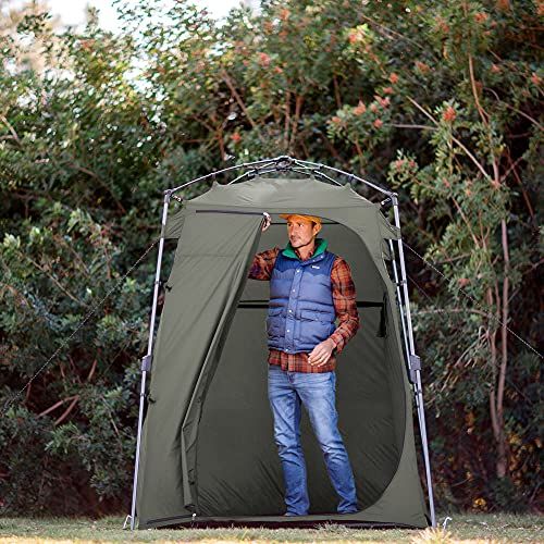  Lightspeed Outdoors 3 in 1 Quick Set Up Privacy Tent, Toilet/Camp Shower, Portable Changing Room