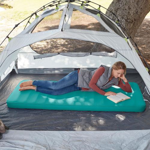  Lightspeed Outdoors XL Super Plush FlexForm Premium Self-Inflating Insulated Sleep and Camp Foam Pad Extra Thick Sleep Mat (Eco - 3D Deluxe - Parasailing)