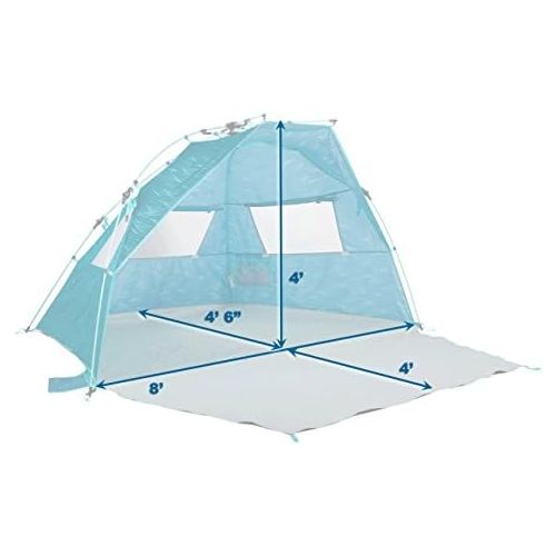  Lightspeed Outdoors Quick Cabana Beach Tent Sun Shelter