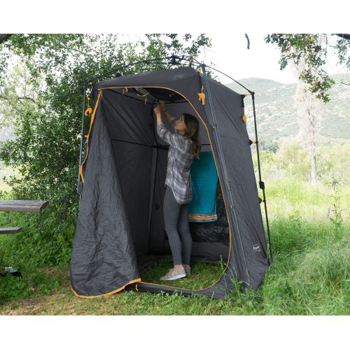  Lightspeed Outdoors 3 in 1 Quick Set Up Privacy Tent, Toilet/Camp Shower, Portable Changing Room (Rainfly Sold Separately)