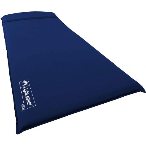  Lightspeed Outdoors XL Super Plush FlexForm Premium Self-Inflating Insulated Sleep and Camp Foam Pad | Extra Thick Sleep Mat