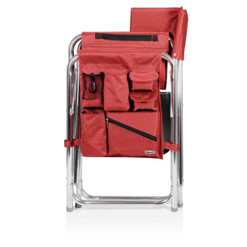  Lightweight Picnic Time Portable Extra-wide Red Sports Chair by Oniva
