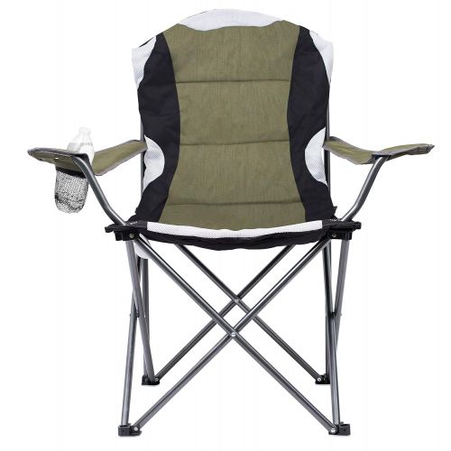  Lightweight Internets Best Padded Camping Folding Chair - Outdoor - Sports - Cup Holder - Comfortable - Carry Bag - Beach - Quad