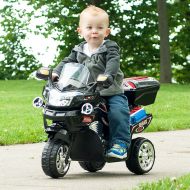 Lil Rider Ride on Toy, 3 Wheel Motorcycle Trike for Kids by Hey! Play! ? Battery Powered Ride on Toys for Boys and Girls, 2 - 5 Year Old - Black FX