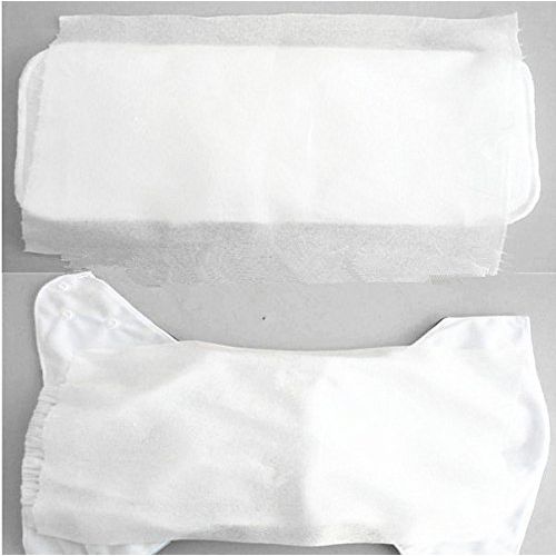  LilBit Lilbit 2 Rolls Baby Biodegradable Flushable Viscose Nappy Liners 100 Sheets Per Roll for Cloth Diaper