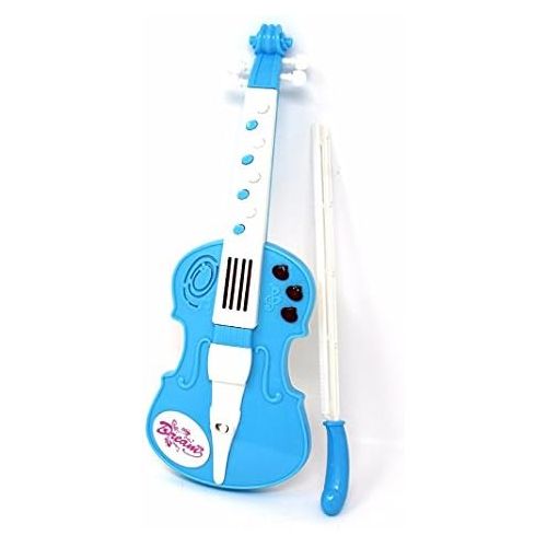  [아마존베스트]LilPals Amazing Child Prodigy Violin Toy - High Tech Musical Instrument with 12 Music Demo Sounds and Flashing Lights (Blue)