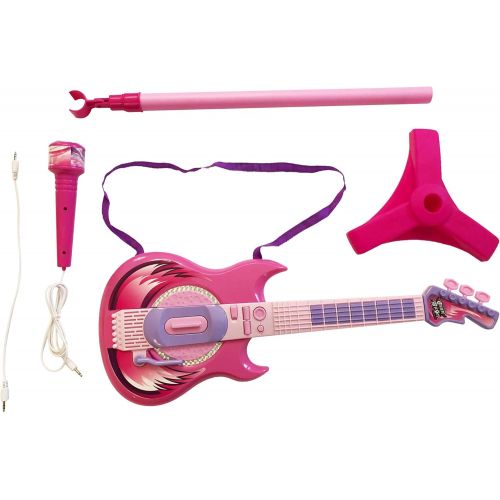  [아마존베스트]LilPals Karaoke Microphone Guitar Musical Prodigy Set - Featuring an Amazing Guitar and Stage Microphone Set with 2 Play Modes. Your Future Rock Star Will be Thrilled to Show Off T