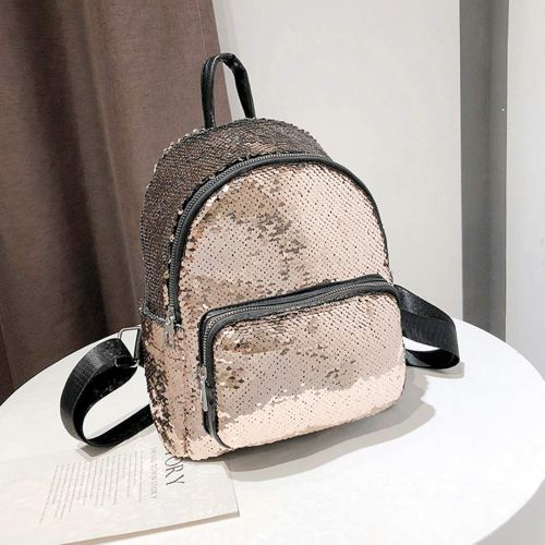  Liliam Girls Dazzling Sequins Backpack Daypack Shoulder Travel Mini Bag Satchel Totes