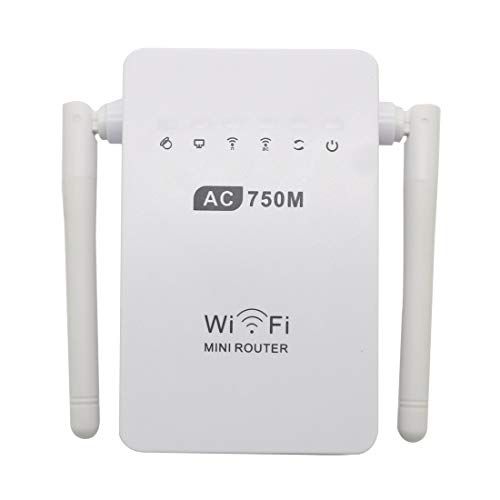  Liliers LILIERS 750Mbps Antenna WiFi Repeater Wireless Range Extender 802.11N Booster Signal Amplifier WLAN EU