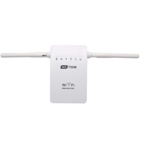  Liliers LILIERS 750Mbps Antenna WiFi Repeater Wireless Range Extender 802.11N Booster Signal Amplifier WLAN EU