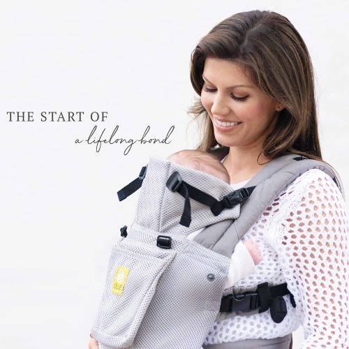  [아마존베스트]LILLEbaby Lillebaby The Complete Airflow 360° Ergonomic Six-Position Baby & Child Carrier, Silver