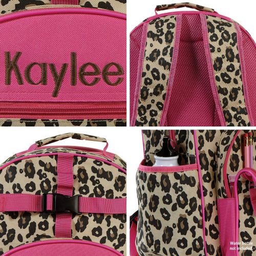 Leopard Spots Personalized Kids Backpack by Lillian Vernon