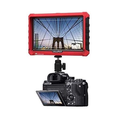  Lilliput A7S 7-inch 1920x1200 IPS Screen Camera Field Monitor 4K HDMI Input Output Video for DSLR Mirrorless Camera Sony A7S II A6500 Panasonic GH5 Canon 5D Mark IV DJI Ronin M