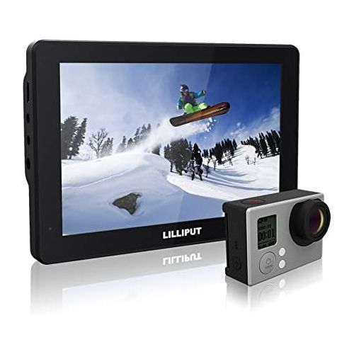  Lilliput 7 Mopro7 Black 1280x800 IPS Screen Hdmi for DSLR Camera with 2600mah Built-in Battery Hdmi & Av Input Specific Monitor for Gopro Hero 3+ 4 Series by Lilliput Official Sell