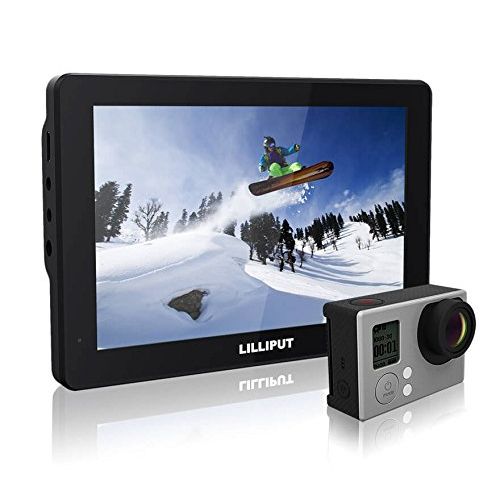  Lilliput 7 Mopro7 Black 1280x800 IPS Screen Hdmi for DSLR Camera with 2600mah Built-in Battery Hdmi & Av Input Specific Monitor for Gopro Hero 3+ 4 Series by Lilliput Official Sell