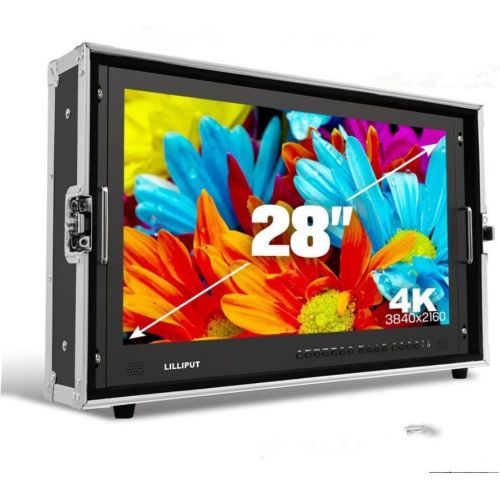  Lilliput LILLIPUT BM280-4K 28 Big Broadcast Field Monitor, 1000:1 Contrast Ratio,38402160 Ultra-HD Resolution