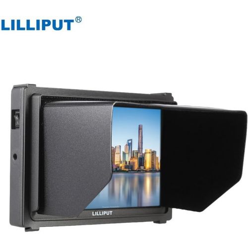  Lilliput Q7 7 Full HD 1920x1200 IPS Camera Monitor with SDI HDMI Cross ConversionYRGB PeakTime CodeWaveformVector ScopeAudio Level Meter with Pisen 5800mAh Battery Pack