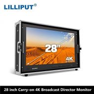 Lilliput 28 3840x2160 Broadcast Monitor 3G SDI 4K Ultra HD Monitor SDI HDMI TALLY Director Monitor for Camera