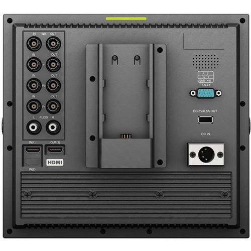  Lilliput 969AS 9.7 LED Field Monitor, 1024x768, Dual HDMI Input, YPbPr, 3G-SDI Input, BlackMagic BMCC Compatible