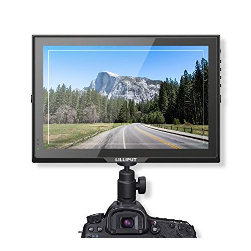  Lilliput LILLIPUT 10.1 FA1014S 10.1 IPS 3g-sdi Hdmi In&out Vga Camera Monitor with Integrated Dustproof Front Panel with Lp-e6 Battery and Charger