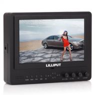 Lilliput 7 665GL-70NPHY 1080p LCD On DSLR Camera Monitor HDMI AV RCA + DU21 Battery
