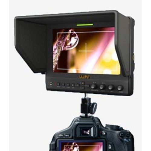  Professional Lilliput 663op 7-Inch 1280x800 IPS Peaking Focus Hdmi in + Output 1080p Monitor