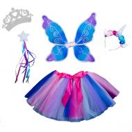 Lilly and the Bee Novelties Magical Unicorn Sparkling Fairy Princess Set