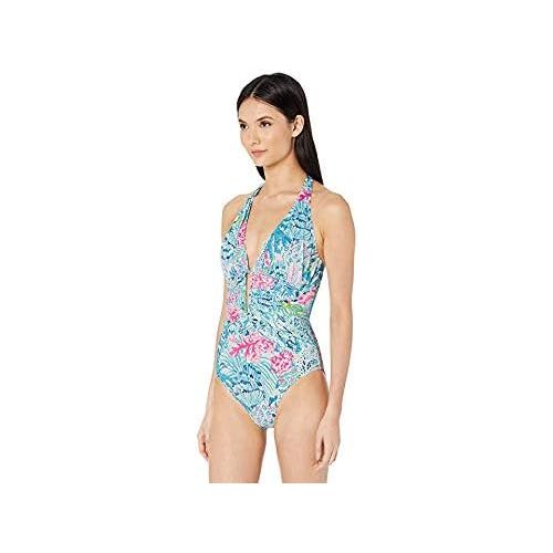  Lilly Pulitzer Women's Lanai Halter One-Piece