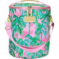 Lilly Pulitzer Insulated Soft Beach Cooler with Adjustable/Removable Strap and Double Zipper Close