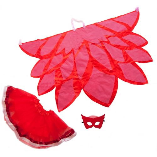  Lilly and the Bee Novelties Deluxe Owlette Super Girl Costume Set