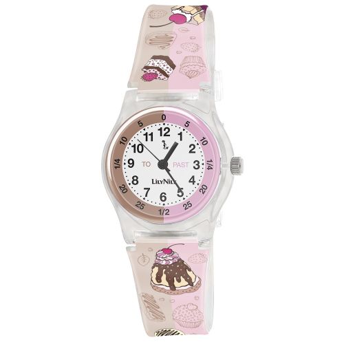  Lily Nily Kids Plastic Cupcake Stainless Steel Watch by Lily Nily