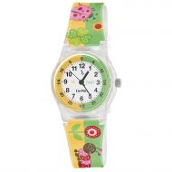 Lily Nily Kids Plastic and Stainless Steel Flowers Watch by Lily
