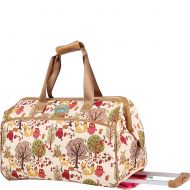 Lily Bloom 20 Wheeled Duffel (Forest Owl)