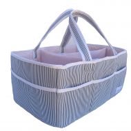 [아마존베스트]Lily Miles Baby Diaper Caddy - Large Organizer Tote Bag for Infant Girls - Baby Shower Gifts - Nursery...