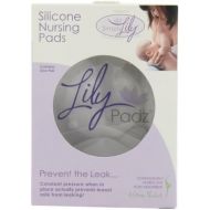 [아마존베스트]LilyPadz Reusable Silicone Nursing Pads Single Pair Regular Size