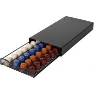 [아마존베스트]Lilys Home Nespresso Compatible Capsule Drawer Capsule Holder and Organizer - Holds 40 Capsules