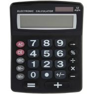 [아마존베스트]Lilys Home Jumbo 12-Digit Desktop Calculator - Black
