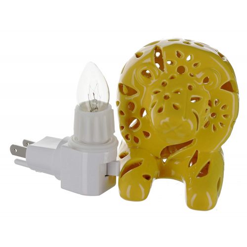  Lilys Lights White Elephant NIGHTLIGHT for Children | Nursery Decor Gift for Baby Shower