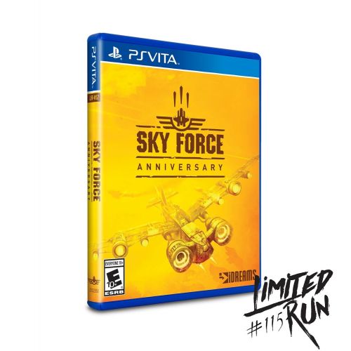  By Limited Run Games Sky Force Anniversary - Playstation Vita (Limited Run #115)