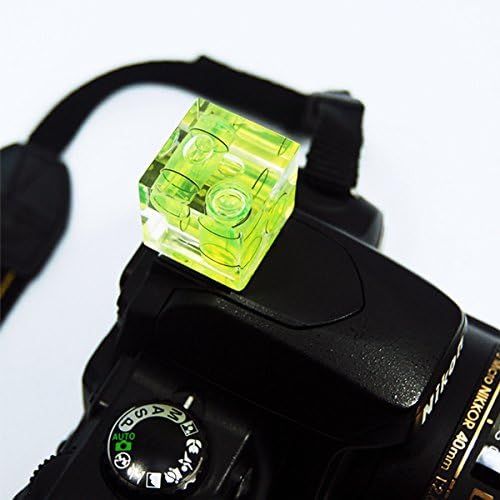  LimoStudio Photography Studio 2pcs 3 Axis Bubble Level Hot Shoe Flashlight Hotshoe for DSLR Cameras, AGG1671