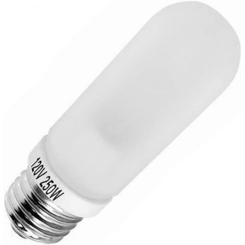  [아마존베스트]LimoStudio JDD 250W Frost Type E26 Base Flash Tube Lamp 120 Volt Light Bulb for Flash Strobe Light, Monolight, Barndoor Light, AGG1795