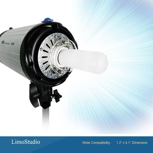  [아마존베스트]LimoStudio JDD 250W Frost Type E26 Base Flash Tube Lamp 120 Volt Light Bulb for Flash Strobe Light, Monolight, Barndoor Light, AGG1795