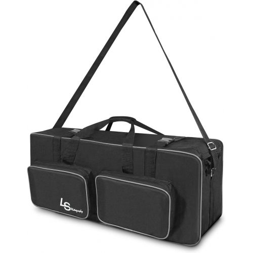  [아마존베스트]LimoStudio Durable Photo Studio Equipment Carry Bag, 31x11x10, Carrying Trolley Case, Padded Compartment, Wheel, Handle, Light Stand, Tripod, Strobe Light, Umbrella, Photo Studio,