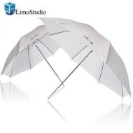 LimoStudio 2X 33 Studio Lighting Umbrellas Translucent White Soft Umbrella, AGG124-A